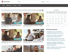 Tablet Screenshot of hoymatamoros.com
